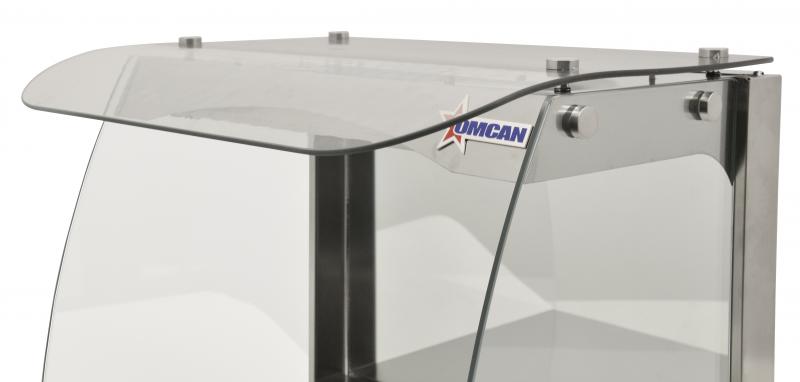 66 L Single-Shelf Full Service Heated Display Case